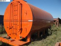 oilfield 200 barrel skidded water tank