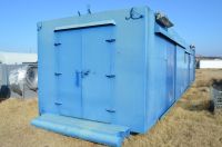 Oil field generator house